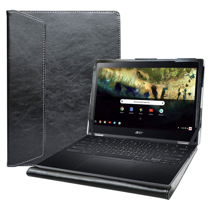 Alapmk حافظة واقية من Alapmk لجهاز Acer Chromebook Spin 511 R752TN R753T R756TN/CHROMEBOOK Spin 311 R721T R722T/R723T/Chromebook 311 C721 C722/Chromebook 511 C741L [لا تناسب CHROMEBOOK 311 C733T] 11.6 بوصة، أسود - Image 1